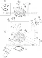 CULASSE  450 husqvarna-moto 2020 FC 450 38
