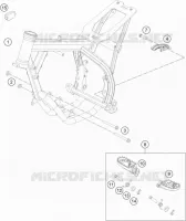 CADRE pour Husqvarna TC 50 MINI de 2020