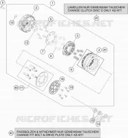 EMBRAYAGE pour Husqvarna TC 50 MINI de 2020
