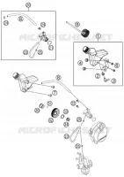 POMPE A HUILE pour Husqvarna TC 50 MINI de 2020
