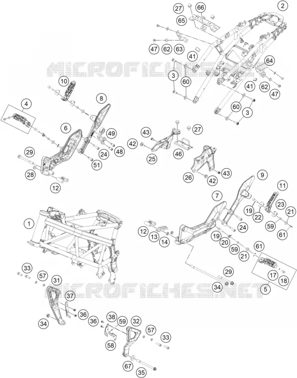 CADRE Husqvarna Husqvarna 401 2020 VITPILEN 401  VITPILEN 401 - CKD
