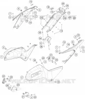 CACHES LATERAUX pour Husqvarna VITPILEN 401 - IKD de 2020