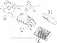BATTERIE pour Husqvarna SVARTPILEN 401 - CKD de 2021