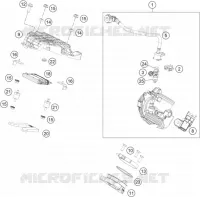 BOITIER PAPILLON INJECTION pour Husqvarna SVARTPILEN 401 - CKD de 2021