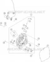 CARTER EMBRAYAGE pour Husqvarna SVARTPILEN 401 - CKD de 2021