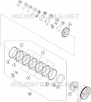 EMBRAYAGE pour Husqvarna SVARTPILEN 401 - CKD de 2021