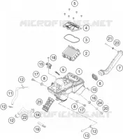 FILTRE A AIR pour Husqvarna SVARTPILEN 401 - CKD de 2021
