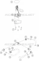 POMPE A ESSENCE pour Husqvarna SVARTPILEN 401 - CKD de 2021