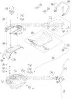 RESERVOIR / SELLE pour Husqvarna SVARTPILEN 401 - CKD de 2021