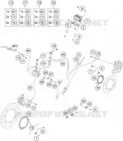 SYSTEME DE FREIN ABS pour Husqvarna SVARTPILEN 401 - CKD de 2021