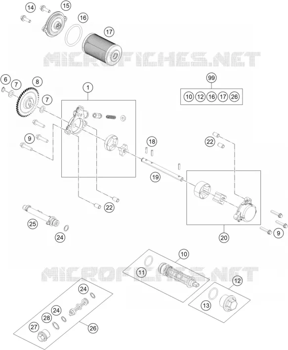 POMPE A HUILE Husqvarna Husqvarna 401 2021 SVARTPILEN 401  SVARTPILEN 401 - B.D.