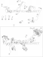 FAISCEAU ELECTRIQUE  701 husqvarna-moto 2021 701 SUPERMOTO 17