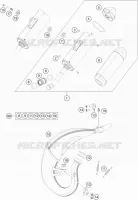 ECHAPPEMENT pour Husqvarna TC 85 17/14 de 2021