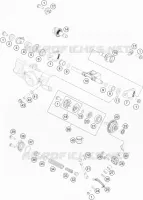 VALVE D'ECHAPPEMENT pour Husqvarna TC 85 17/14 de 2021