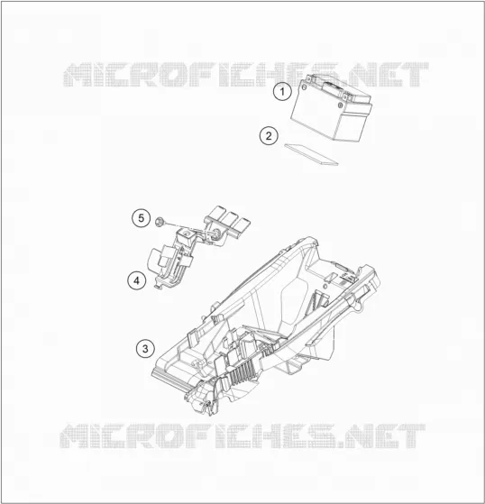 BATTERIE Husqvarna Husqvarna 250 2023 FE  FE 250