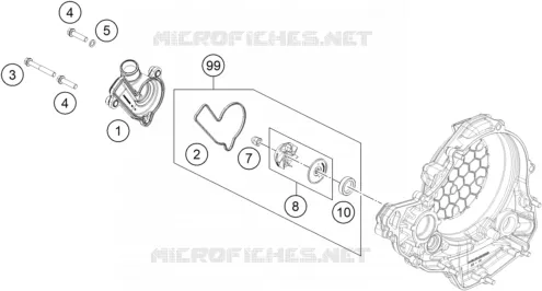 POMPE A EAU Husqvarna Husqvarna 250 2023 FC  FC 250