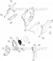 FILTRE A AIR  250 husqvarna-moto 2024 TC 9