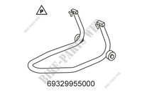 Dispositif de levage de la roue arrière-Husqvarna