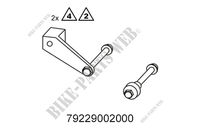 Support et levé du chevalet de montage-Husqvarna