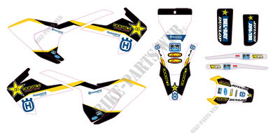 Kit déco Rockstar-Husqvarna-Accessoires techniques Husqvarna