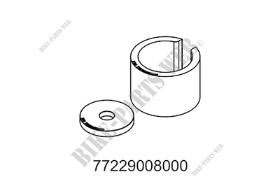 Embout pour le dispositif de compression du vilebrequin-Husqvarna